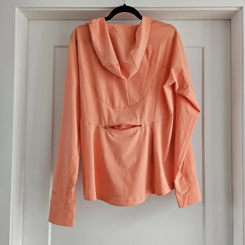 lululemon athletica Mist Over Windbreaker Apricot Color Size 14 - Picture 5 of 9